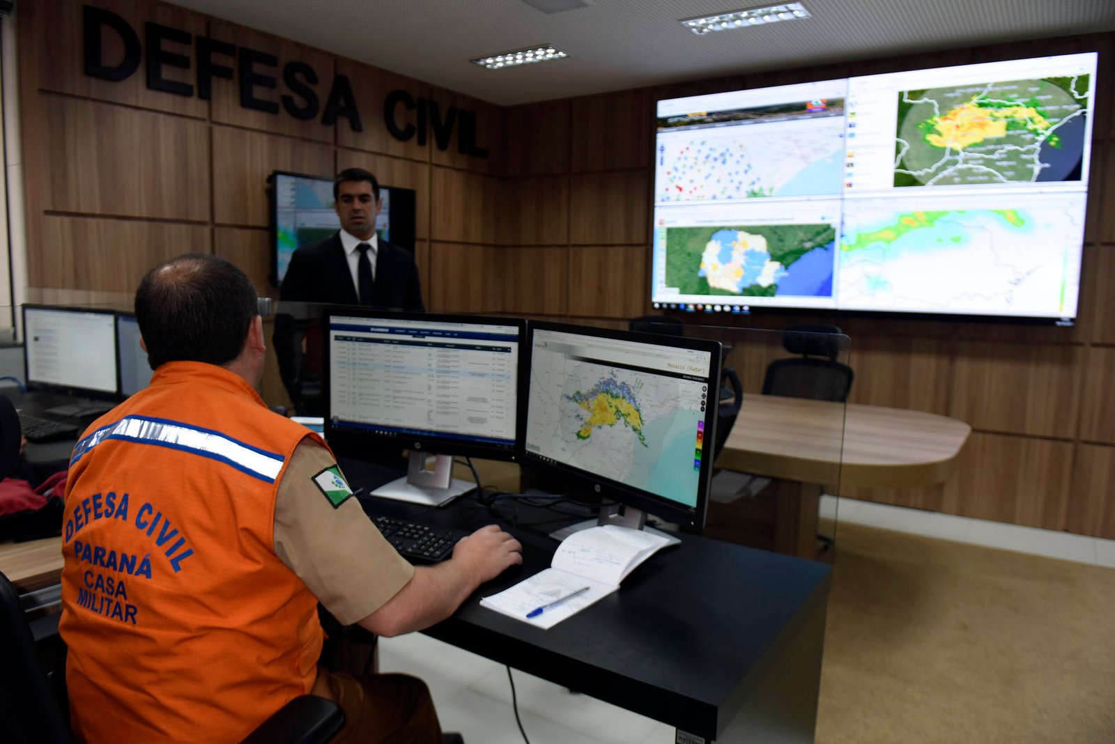 Defesa Civil estadual monitora municípios atingidos por temporais