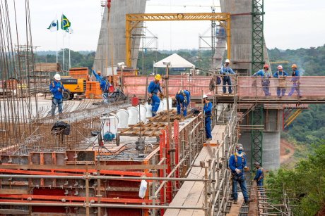 Fronteira: EM FOZ, OBRAS DA PONTA DA INTEGRAÇÃO MANTÊM CRONOGRAMA E ALCANÇAM 63% DE EXECUÇÃO