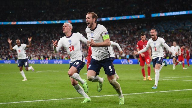 Eurocopa: INGLATERRA VENCE DINAMARCA E FARÁ A GRANDE FINAL DA COMPETIÇÃO CONTRA A ITÁLIA