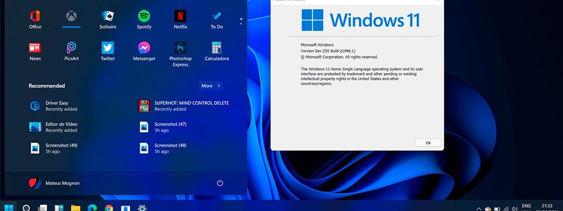 Windows 11: VEJA COMO COLOCAR O MENU INICIAR NA ESQUERDA