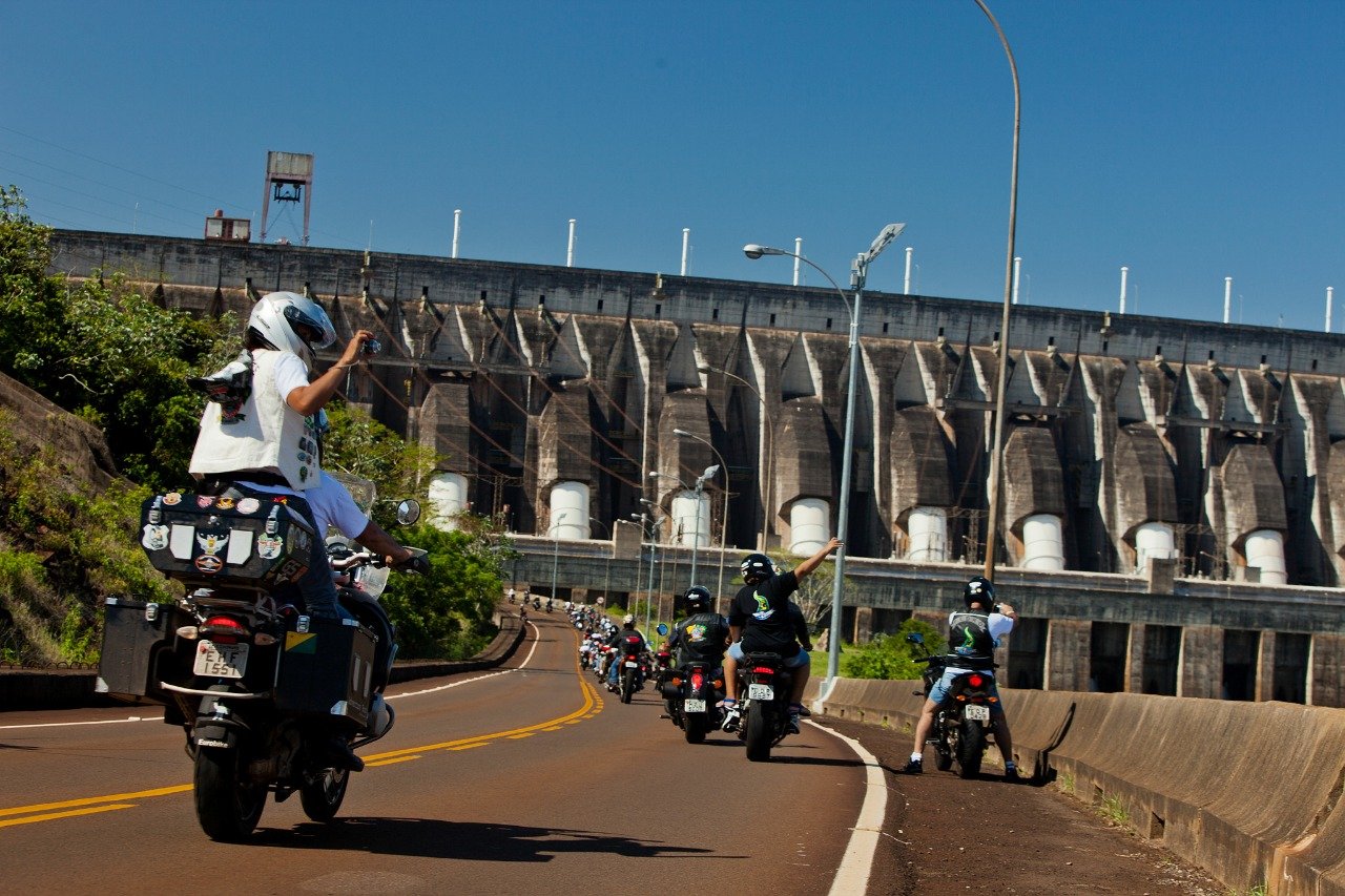 Foz do Iguaçu: ENCONTRO DEVE REUNIR 100 MOTOCICLETAS NA USINA DE ITAIPU NO DIA 18 DE JULHO