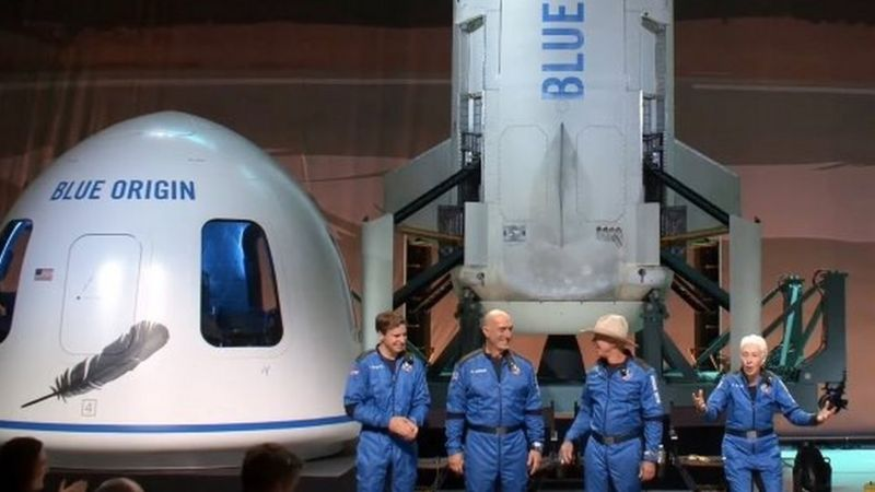 Turismo Espacial: O VOO DE FOGUETE DE JEFF BEZOS QUE IMPULSIONA A ATIVIDADE: ‘MELHOR DIA DA VIDA’