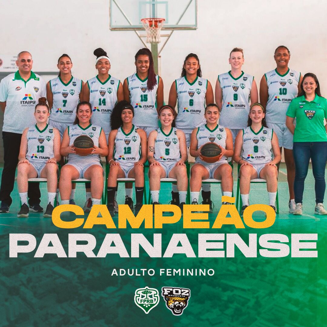 Foz do Iguaçu: ABASFI VENCE O CAMPEONATO PARANAENSE FEMININO ADULTO DE BASQUETE