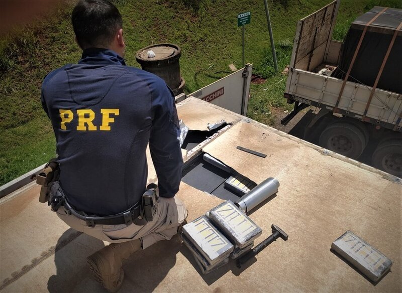 Paraná: POLÍCIA ENCONTRA 1 TONELADA DE COCAÍNA NA MAIOR APREENSÃO DA HISTÓRIA DA PRF