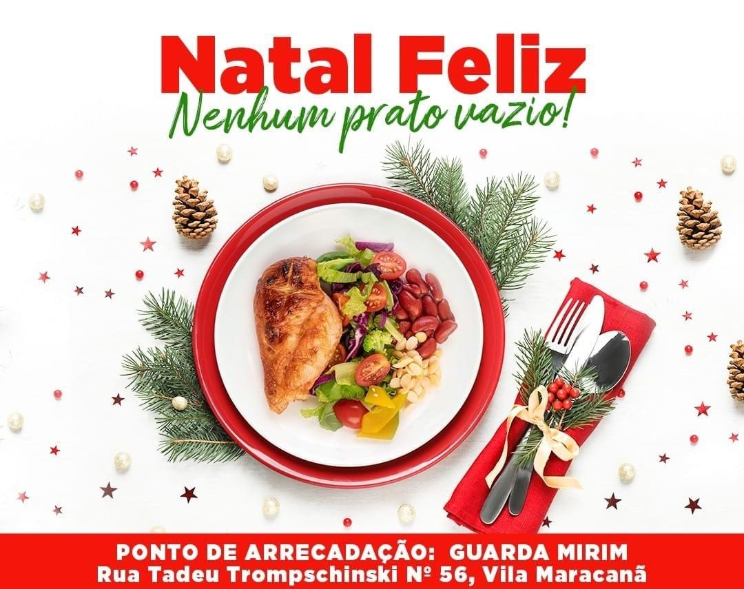 Foz do Iguaçu: NATAL DE ÁGUAS E LUZES ARRECADA ALIMENTOS PARA CEIA DA POPULAÇÃO MAIS VULNERÁVEL DA CIDADE