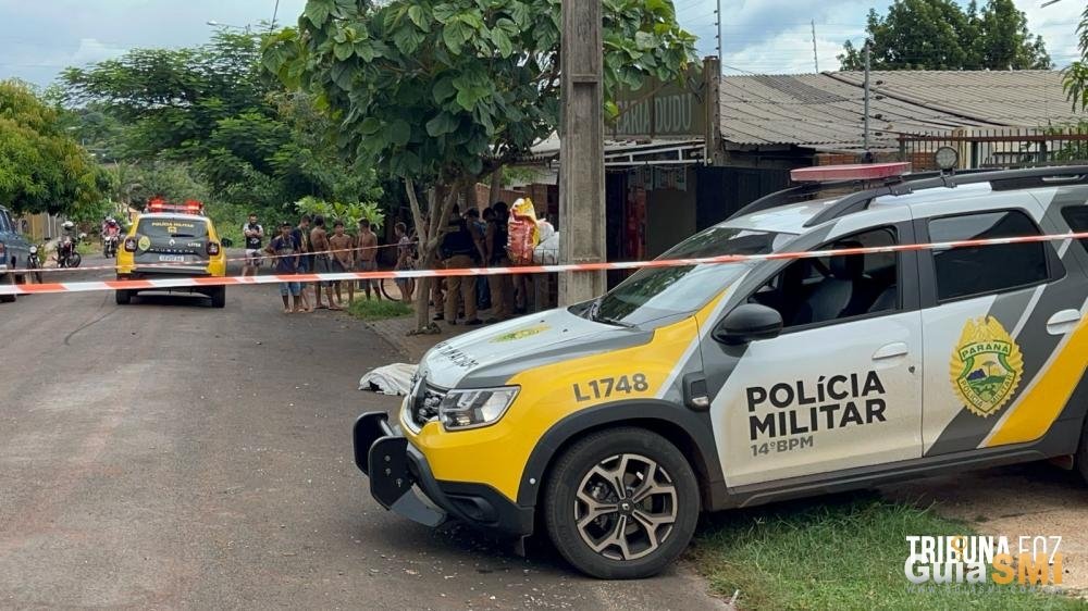 Assassinato: JOVEM É MORTO A TIROS EM PLENA LUZ DO DIA EM FOZ DO IGUAÇU