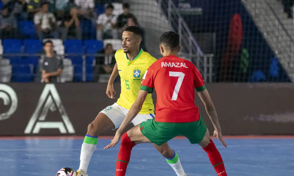 Copa do Mundo de Futsal: SUPERA MARROCOS E SEGUE PARA SEMI-FINAL