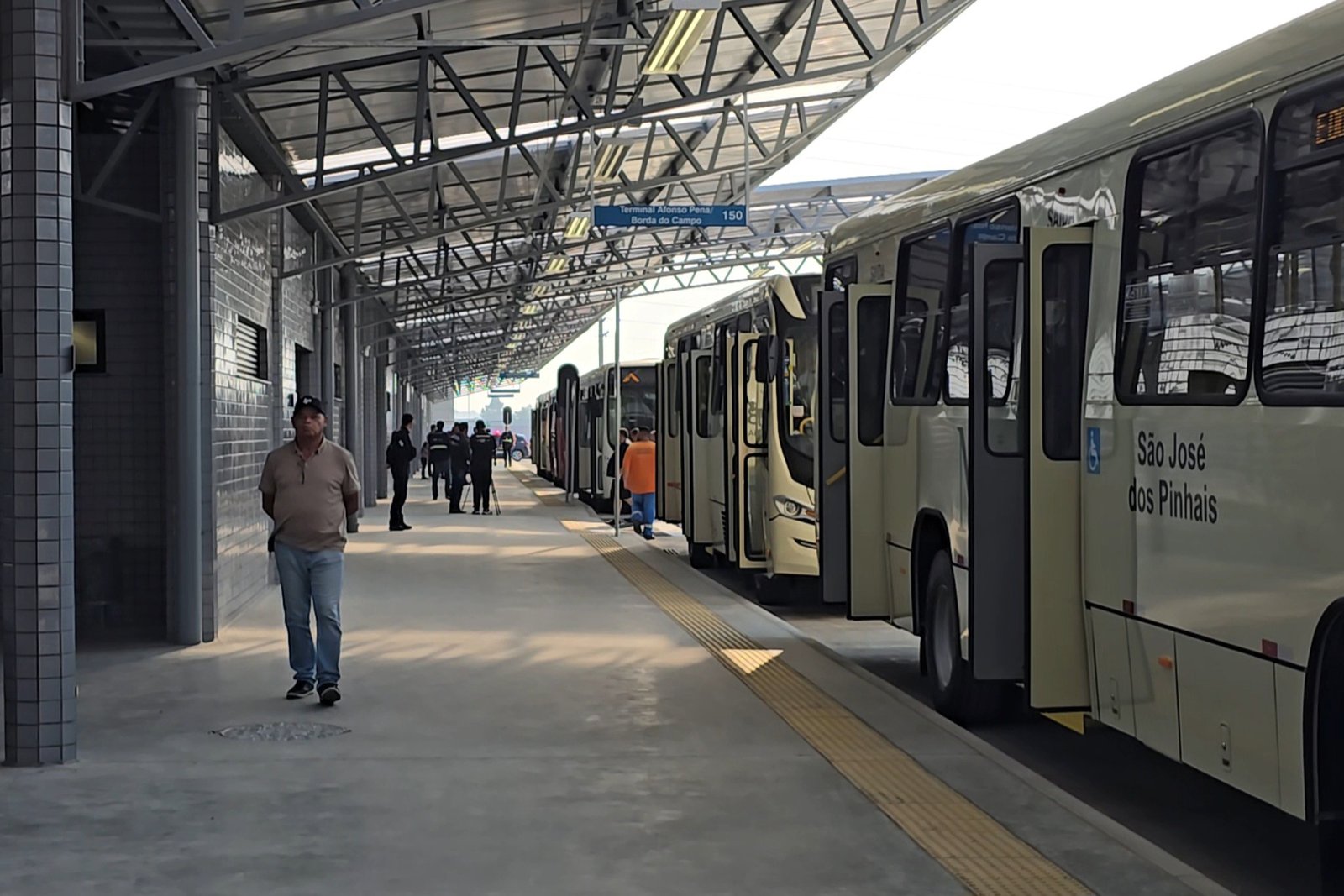 AMEP FAZ MELHORIAS EM LINHA DO TRANSPORTE METROPOLITANO DE SÃO JOSÉ DOS PINHAIS