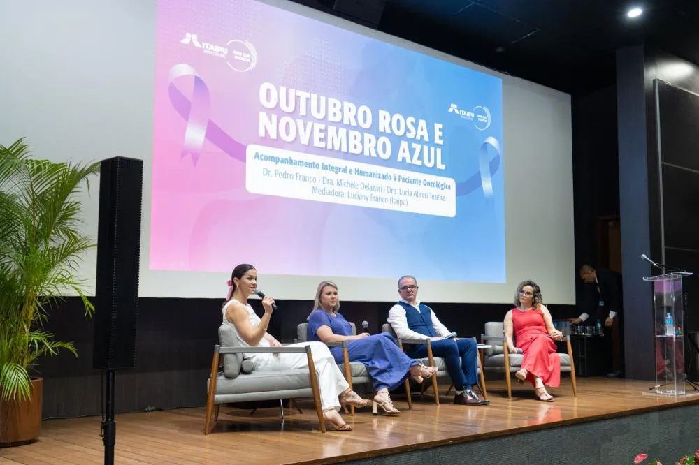 Saúde: HUMANIZAÇÃO NO TRATAMENTO DE CÂNCER É TEMA DE DEBATE NA ITAIPU